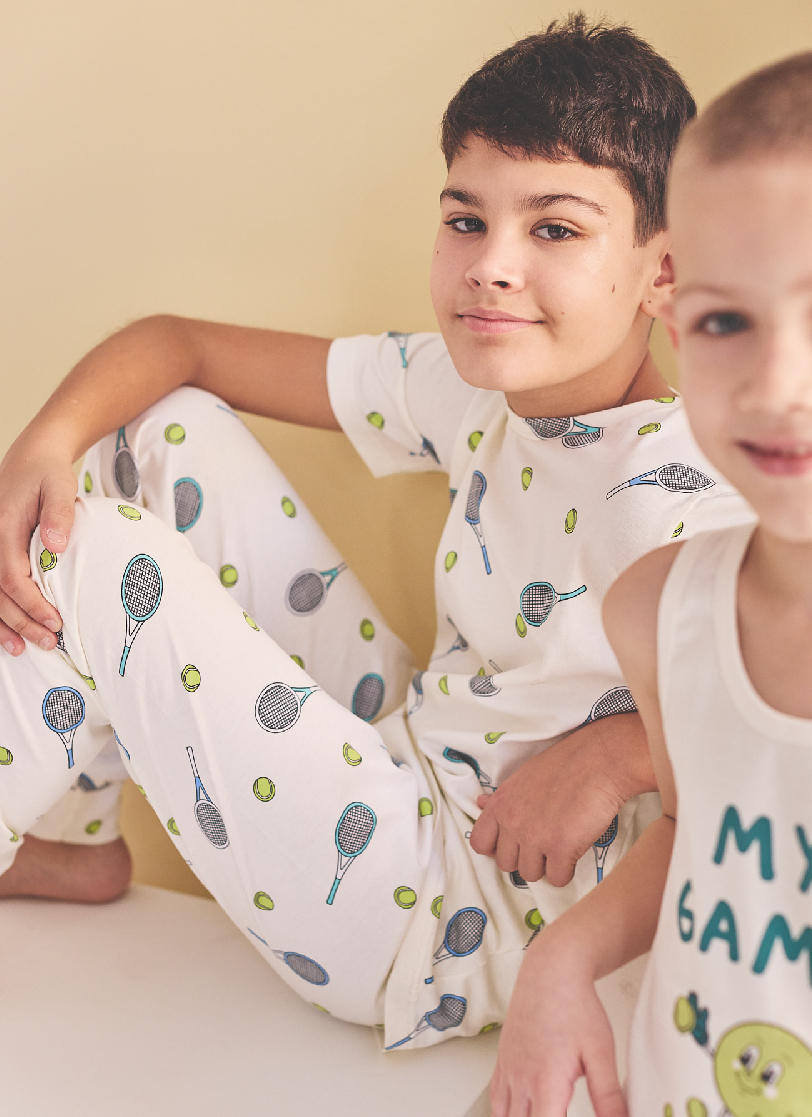 E24K-23P101 , Dečija muška pidžama
